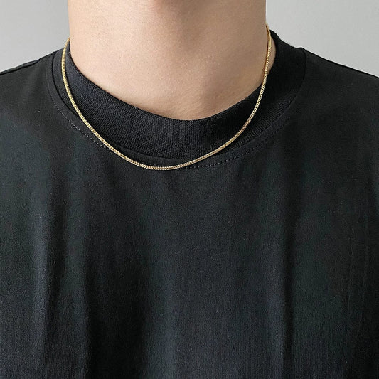 EVERYDAY SNAKE BONE CHAIN NECKLACE