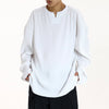 RT No. 9722 PLEATED V-NECK LONGSLEEVE