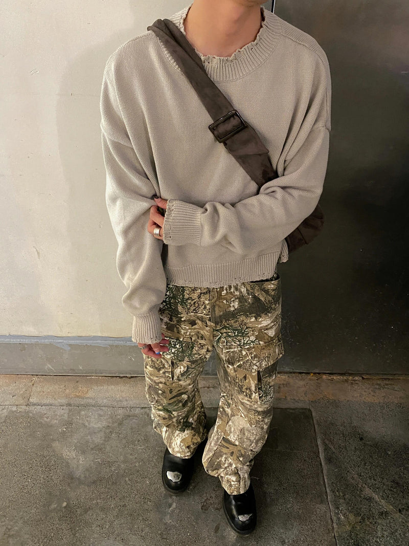 RT No. 10979 CAMO CARGO PANTS