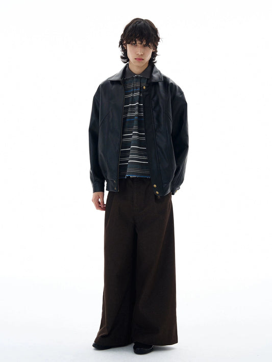 RT No. 32103 RODEO LEATHER ZIP JACKET