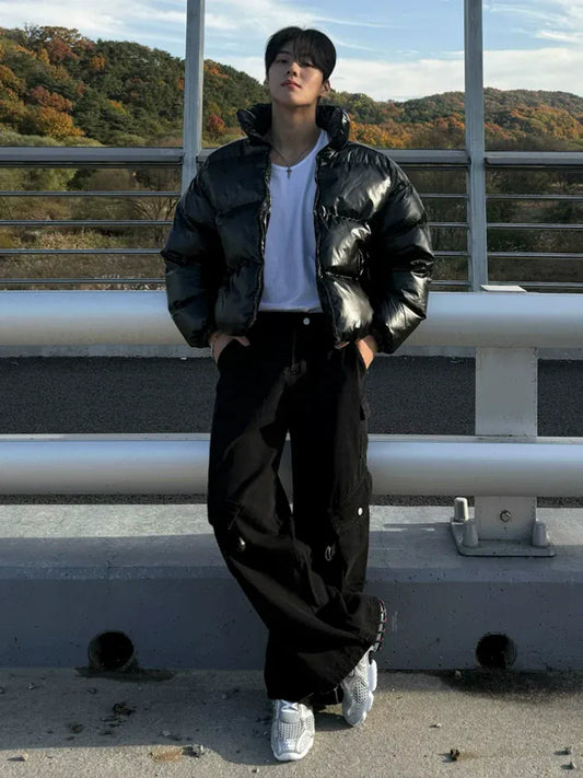 RT No. 48009 GLOSS PUFFER JACKET