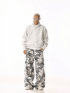 RT No. 19814 WINTER CAMO CARGO STRAIGHT PANTS