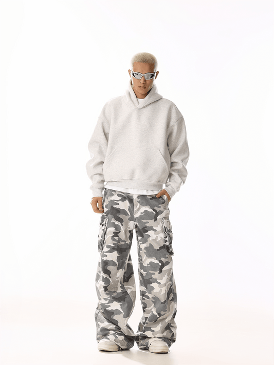 RT No. 19814 WINTER CAMO CARGO STRAIGHT PANTS