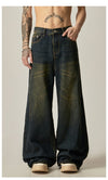 RT No. 11269 WASHED LAZY DENIM JEANS