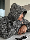 RT No. 11400 TWEED PULLOVER HOODIE