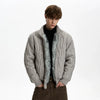 RT No. 50111 KNITWEAR WOLF COLLAR JACKET