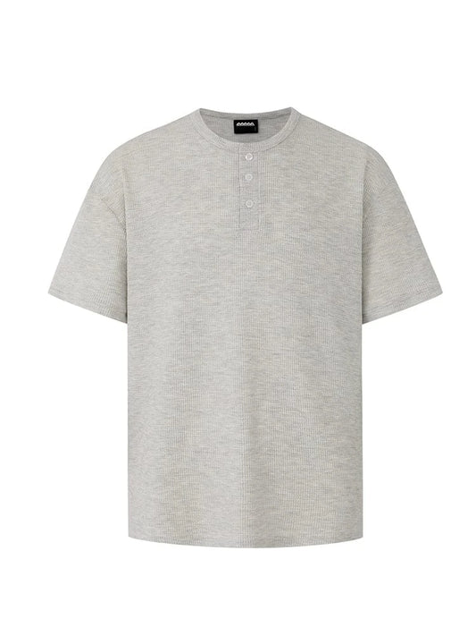 RT No. 18115 HENLEY COLLAR SHORT SLEEVE
