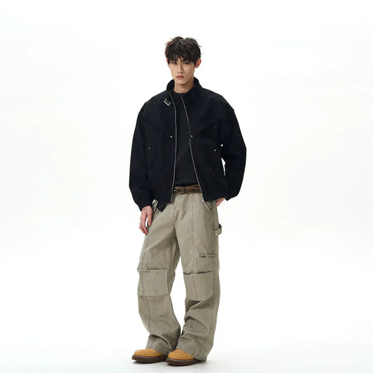 RT No. 42017 RODEO COLLAR ZIPPER JACKET