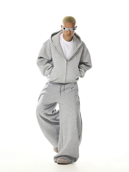 RT No. 32018 GRAY WIDE SCIMITAR SWEATPANTS