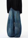 RT No. 55117 SCIMITAR BAGGY DENIM JEANS