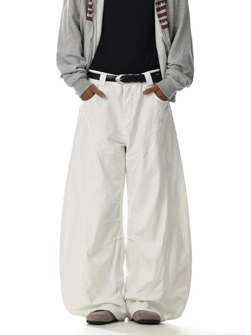 RT No. 32739 WHITE WORKWEAR SCIMITAR JEANS