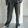 RT No. 11604 TEXTURED BLAZER & RELAX STRAIGHT PANTS