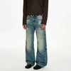 RT No. 50006 WASHED DENIM STRAIGHT JEANS