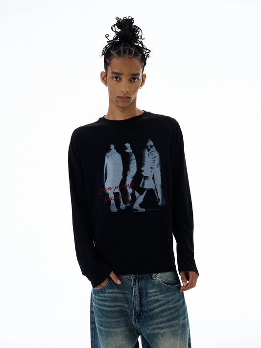 RT No. 19535 SHADOW CREWNECK LONGSLEEVE