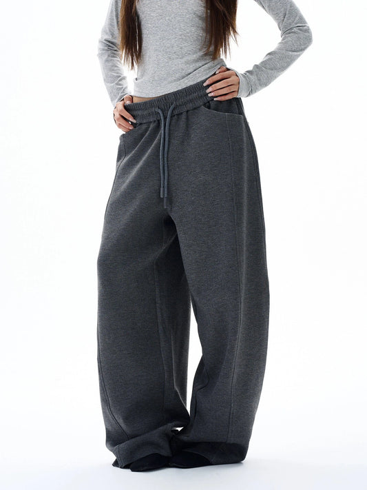 RT No. 29018 DARK GRAY RELAXED BAGGY SWEATPANTS
