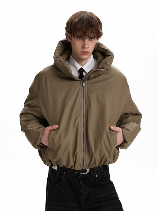 RT No. 59039 SILHOUETTE ZIPPER PUFFER JACKET