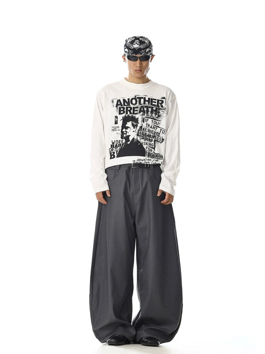 RT No. 32021 WIDE SCIMITAR SUIT PANTS