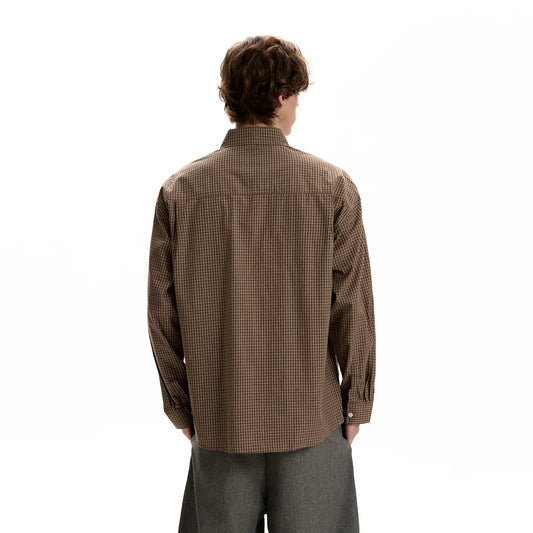 RT No. 40811 PLAID BUTTON UP SHIRT