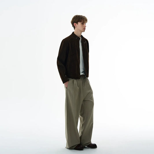 RT No. 40788 SUEDE BIKER JACKET