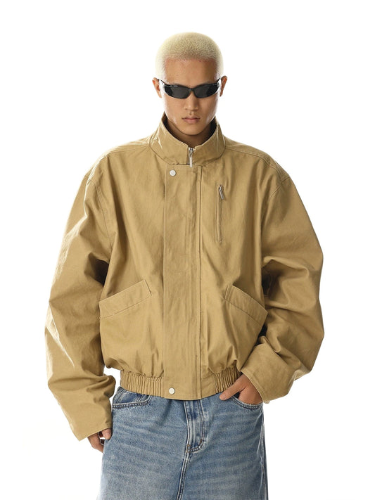 RT No. 28012 KHAKI SORA ZIP JACKET