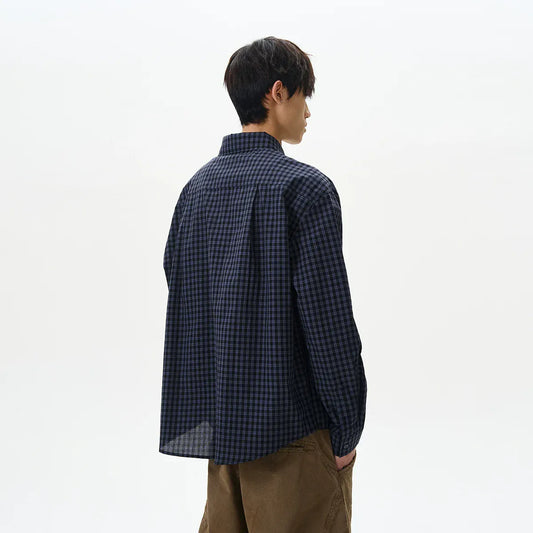 RT No. 42001 PLAID BUTTON UP SHIRT