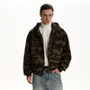 RT No. 50236 CAMO ZIPPER HOODIE