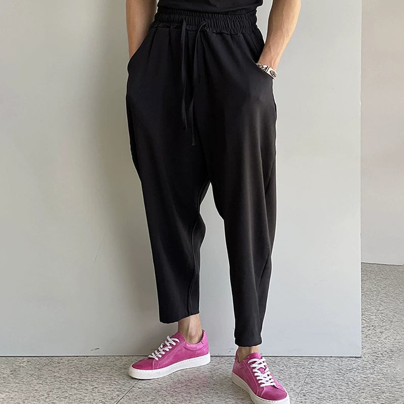 RT No. 11054 DRAWSTRING ANKLE CASUAL PANTS