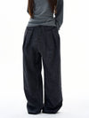 RT No. 32106 PLEATED BAGGY SUIT PANTS