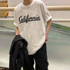 RT No. 11408 CURSIVE CALIFORNIA LETTERED SHORT SLEEVE