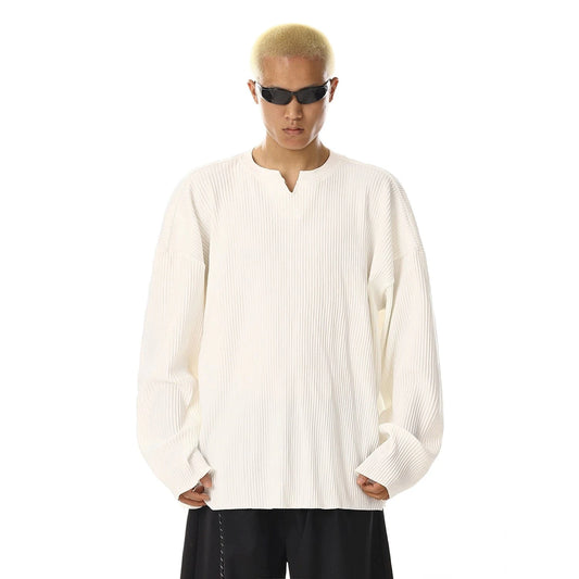 RT No. 32746 V-NECK WAFFLE