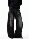 RT No. 55108 WHISKER SCIMITAR DENIM JEANS