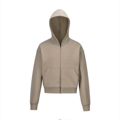 RT No. 10828 BOXY ZIP-UP HOODIE