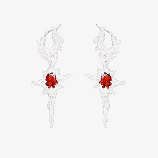 PHOENIX STAR GEMSTONE EARRING