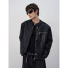 RT No. 50514 BOXY LEATHER BIKER JACKET