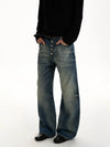 RT No. 50322 WHISKER WASH DENIM JEANS