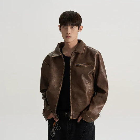 RT No. 40524 RODEO WASH LEATHER JACKET