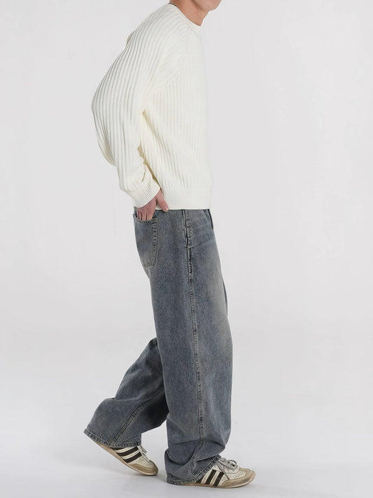 RT No. 12102 WASHED BLUE DENIM JEANS