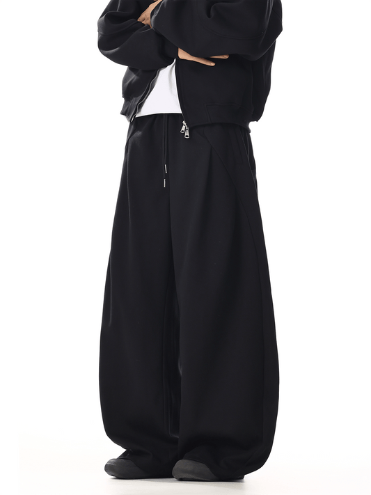 RT No. 32017 BLACK WIDE SCIMITAR SWEATPANTS