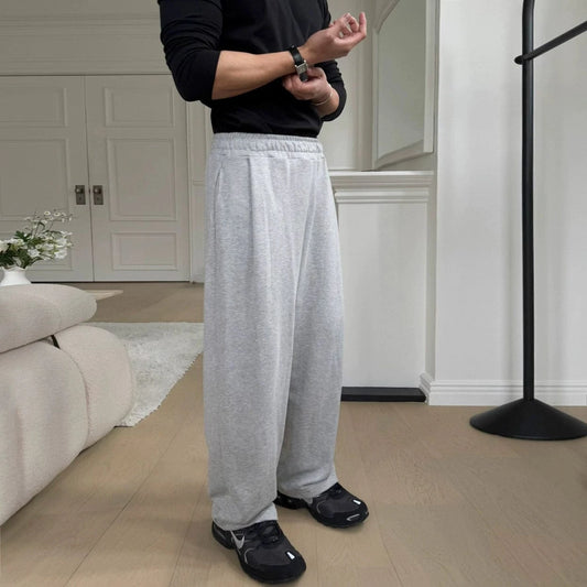 RT No. 32048 BASIC WIDE STRAIGHT SWEATPANTS