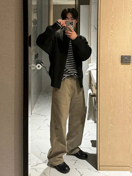 RT No. 32036 CASUAL STRAIGHT PANTS