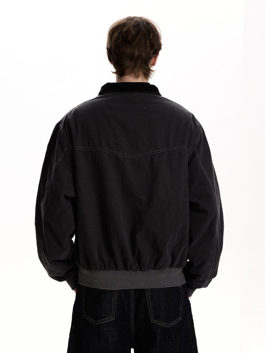 RT No. 59037 WORKWEAR ZIPPER COLLAR JACKET