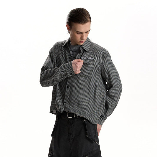 RT No. 59062 PLAID BUTTON UP SHIRT