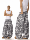 RT No. 19829 WINTER CAMO CARGO STRAIGHT PANTS