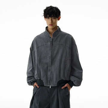 RT No. 40707 GRAY RODEO BOXY JACKET