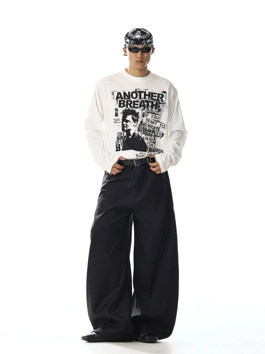 RT No. 32022 WIDE SCIMITAR SUIT PANTS