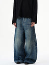 RT No. 55117 SCIMITAR BAGGY DENIM JEANS