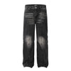 RT No. 11018 RECONSTRUCTED WASHED BLACK DENIM JEANS