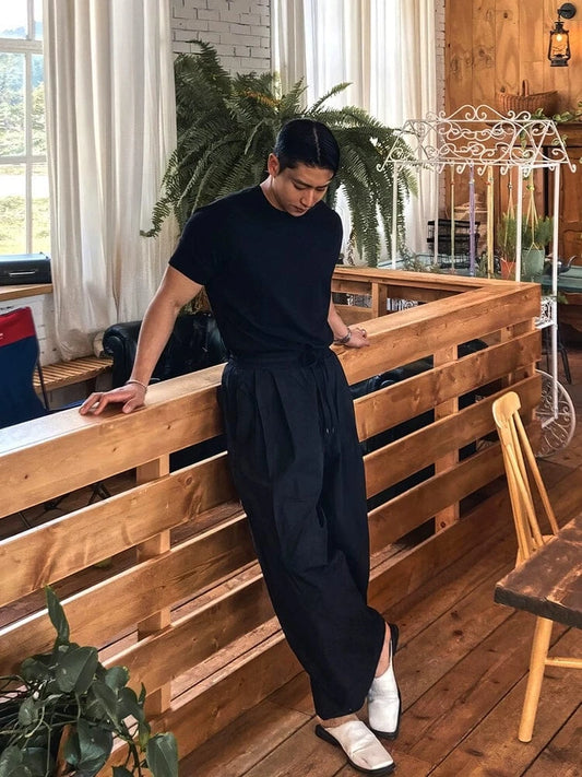 RT No. 31058 PLEATED MACHETE PANTS