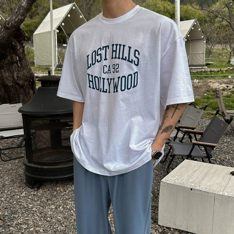 RT No. 11357 HOLLYWOOD LETTERED TEE