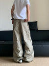 RT No. 11514 MULTI-POCKET WORKWEAR WIDE PANTS